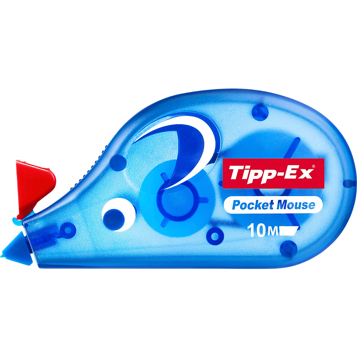 Tipp-Ex Pocket Mouse Korrekturroller mit 10 m Band, 4,2 mm breit, 20 Stück im 15+5 Vorteilspack