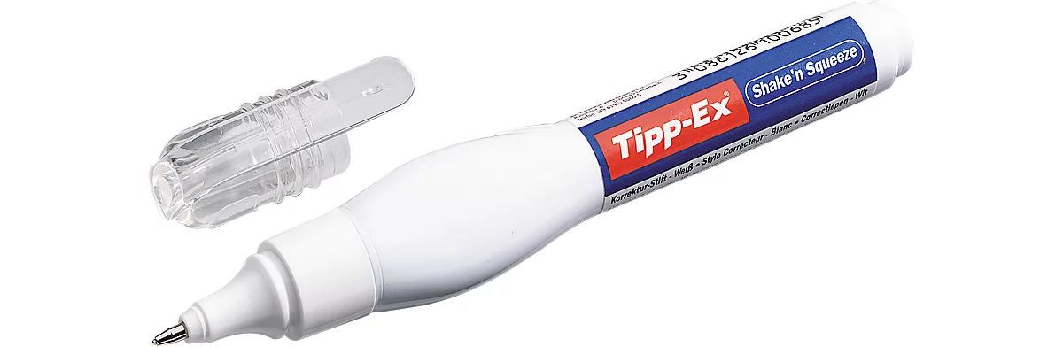 Tipp-Ex® Shake´n Squeeze correctiepen, 8 ml, wit