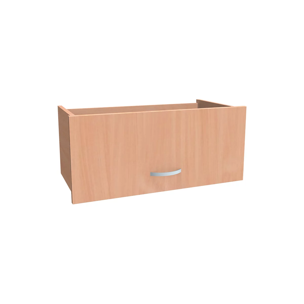 Tiroir à dossiers suspendus ALICANTE, l. 800 x P 400 x H 384 mm, coloris hêtre