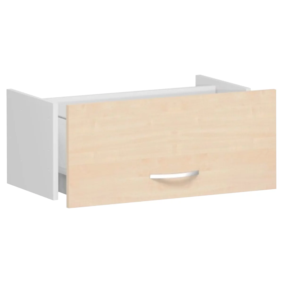 Tiroir à dossiers suspendus PALENQUE, l. 800 x P 400 x H 384 mm, érable