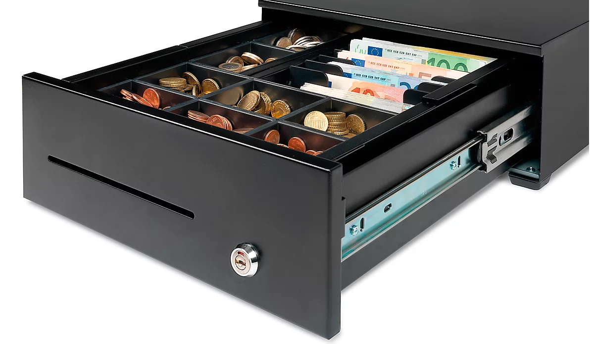 Tiroir-caisse HD-3342 Safescan, 8 compartiments pour pièces de monnaie, 8  compartiments pour billets, Tiroir-caisse amovible acheter à prix  avantageux
