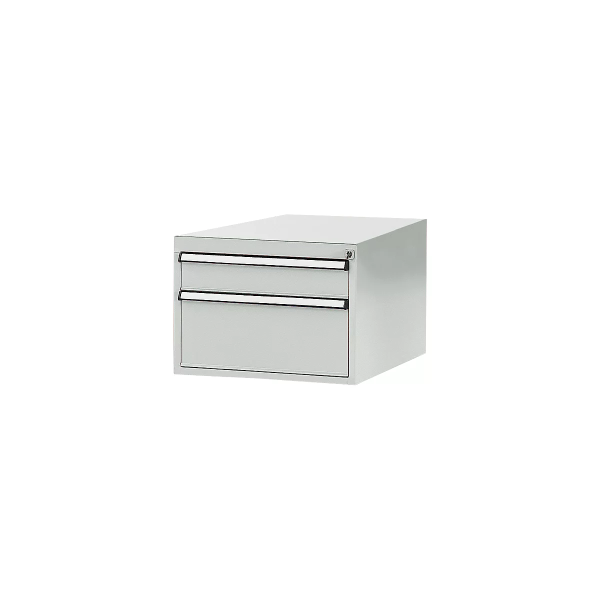 Tiroirs inférieurs Manuflex, pour établi Profi de profondeur 700 mm, gris clair