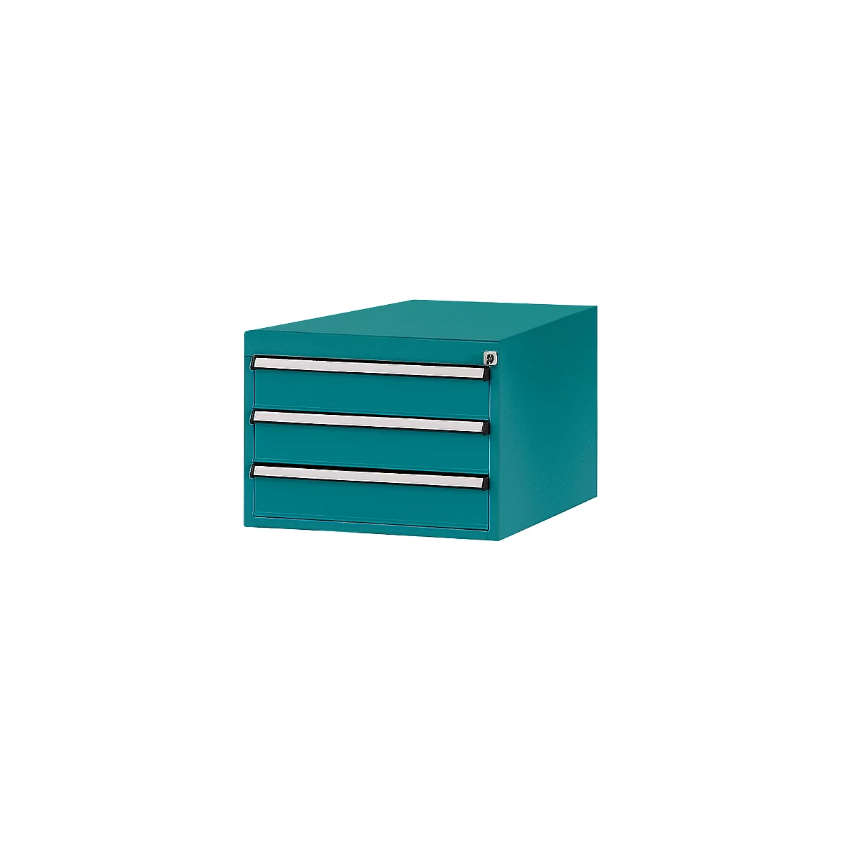 Tiroirs inférieurs Manuflex, pour P 800 mm, turquoise