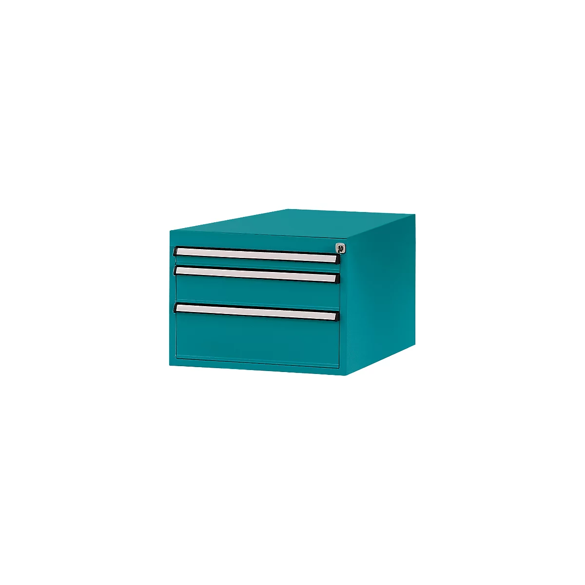 Tiroirs inférieurs Manuflex, pour P 800 mm, turquoise