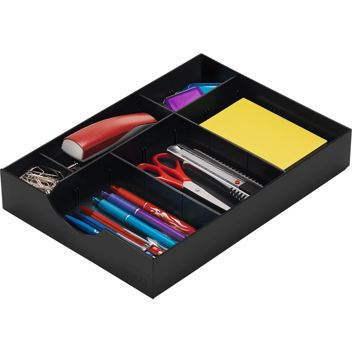 Tiroirs pour station de tri Styro styrodoc, noir