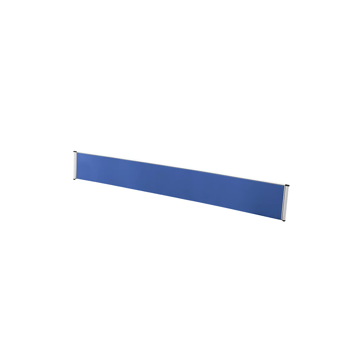 Tisch-Trennwand Aluna, 1800 x 400 mm, blau