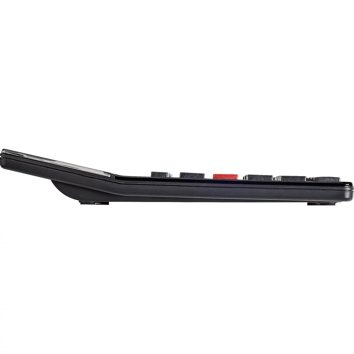 Tischrechner MAUL MTL800, 12 Stellen, 2 Zeilen, kaufmännische Funktionen, Solar- & Batteriebetrieb, B 140 x T 190 x H 30 mm, schwarz