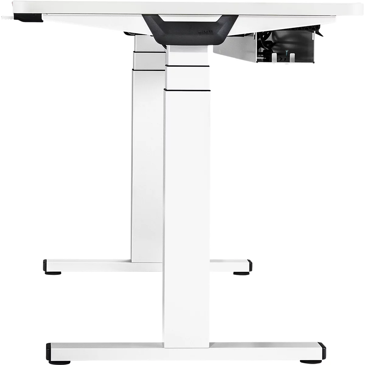 Tischsystem WINEA Startup 2.0 Designline, elektrisch höhenverstellbar, L 1800 x B 900 mm, weiß