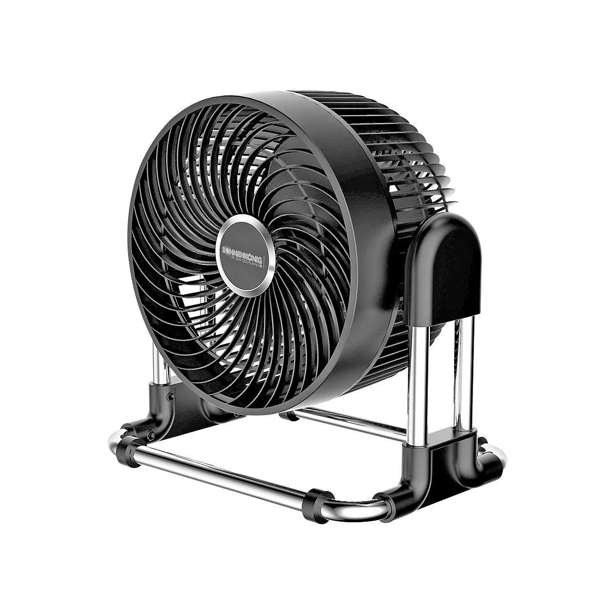 Tischventilator VIND, Ø 210 mm, Höhe 180 mm, 45 W, schwarz