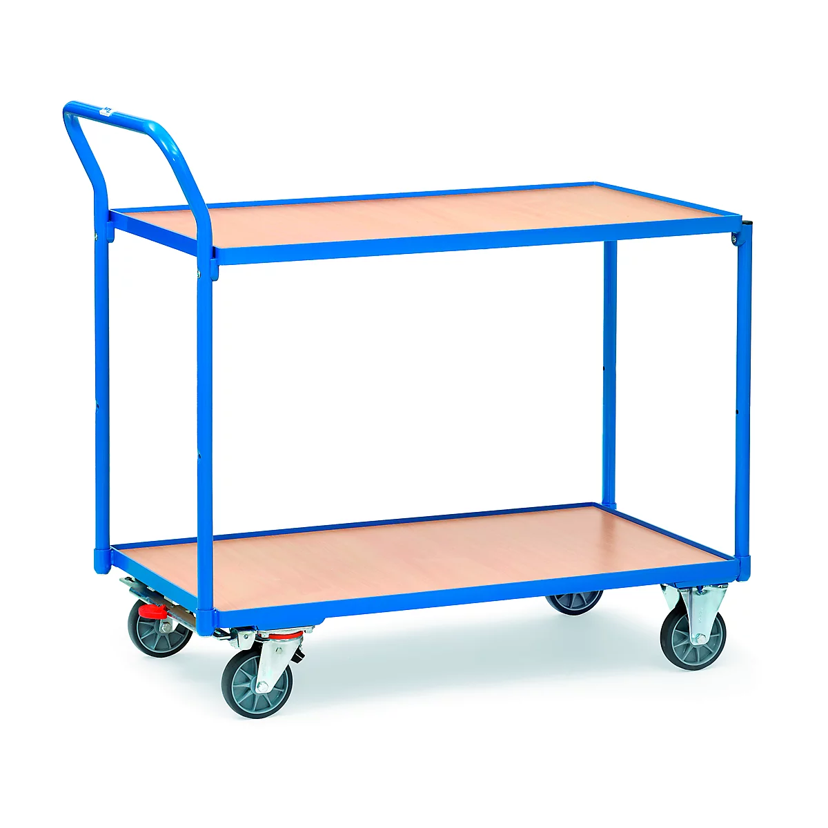 Tischwagen mit 2 Etagen, 1000 x 600 mm