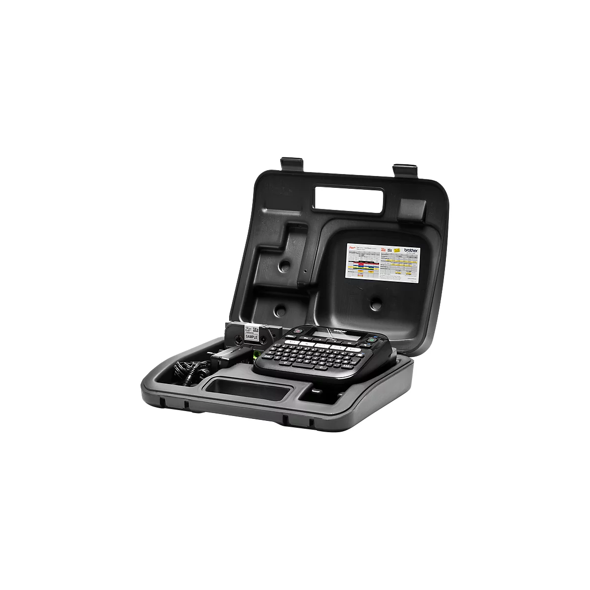 Titreuse P-touch D210 VP Brother, avec adaptateur réseau