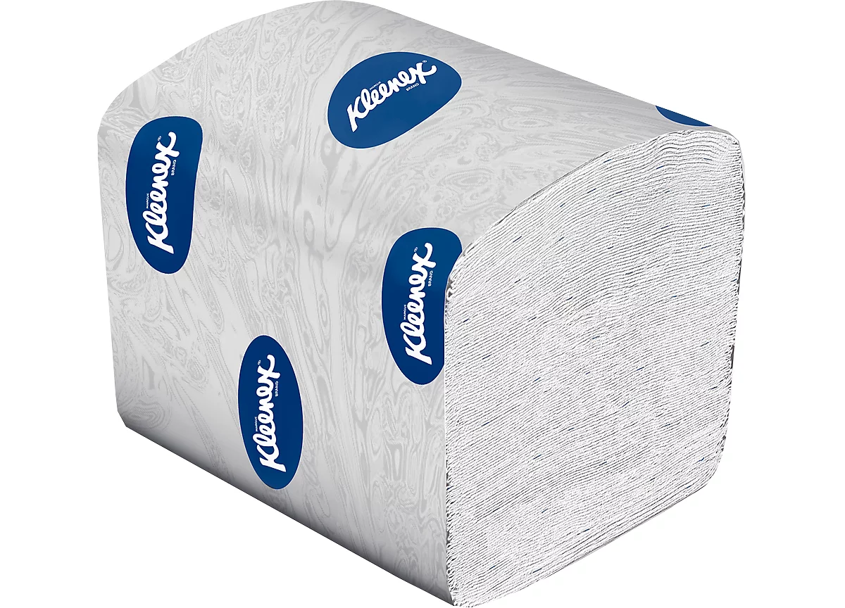 Toallas de papel higiénico Kleenex® 8408, 2 capas, 36 paquetes de 200 hojas, blanco