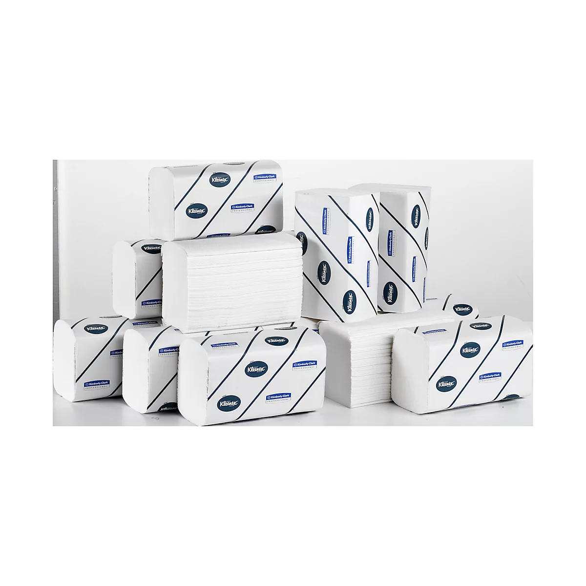 Toallas Kleenex® Ultra Supersoft 6710, 3 capas, plegado en V, 15 paquetes de 96 toallas, blanco brillante