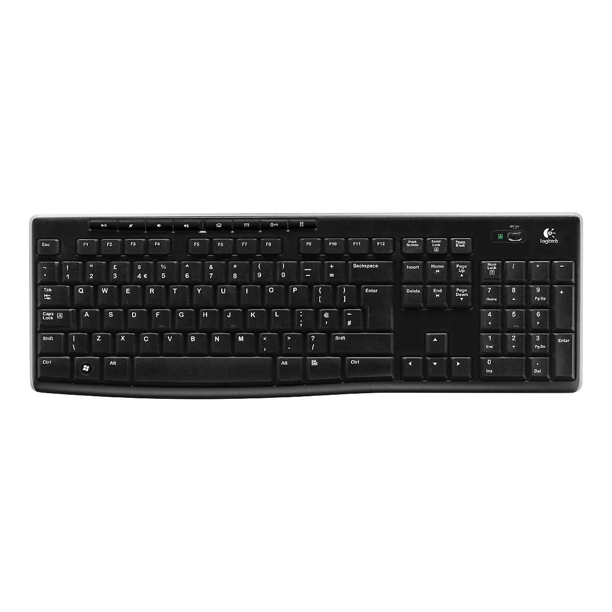 Toetsenbord Logitech® Wireless Keyboard K270