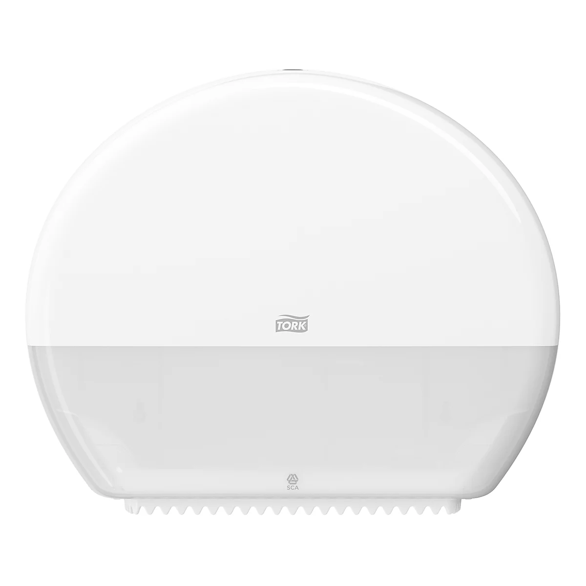 Toiletpapierdispenser Jumbo rol, wit