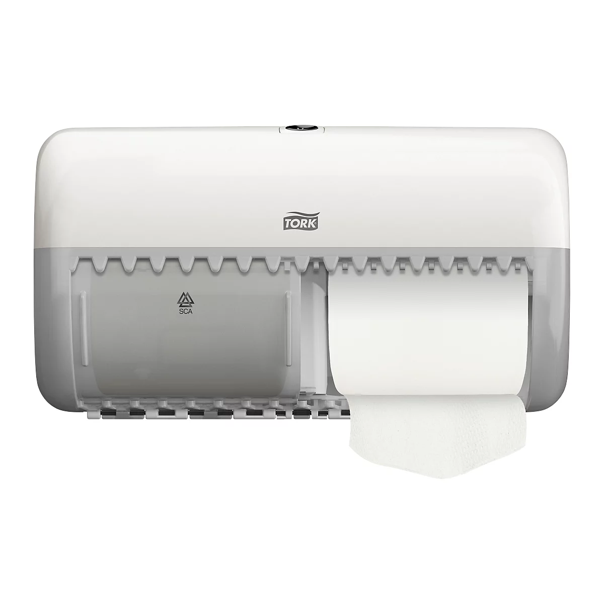 Toiletpapierdispenser kleine rollen, wit