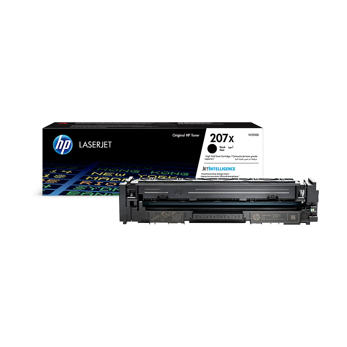 Toner original HP 207X, pack individuel, noir