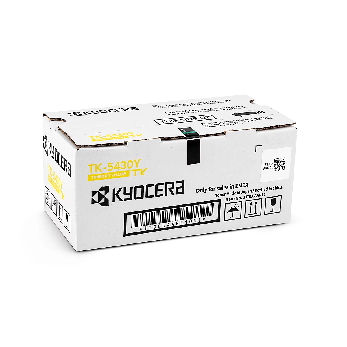 Toner original Kyocera TK-5430Y, pack individuel, jaune