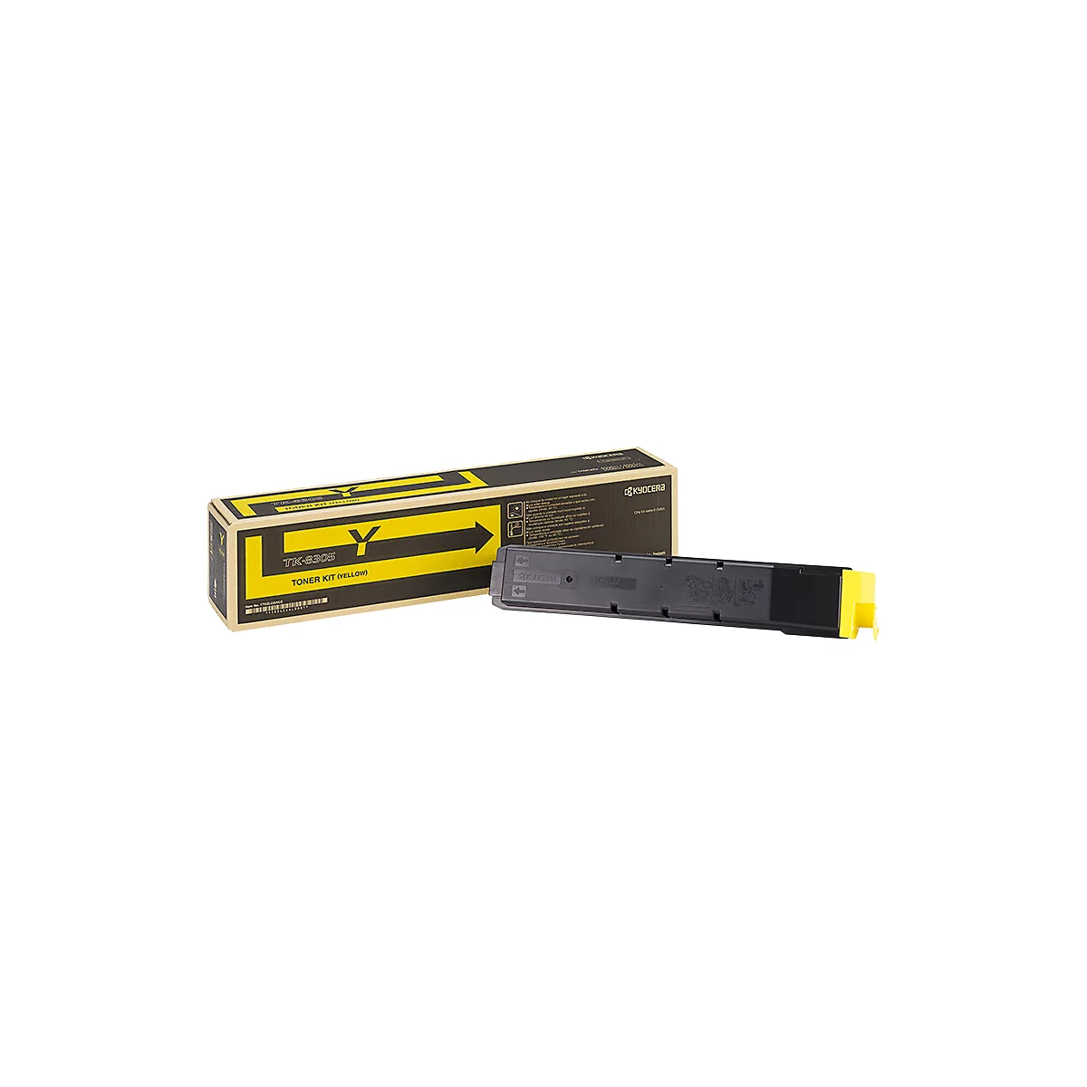 Toner original Kyocera TK-8305Y, pack individuel, jaune