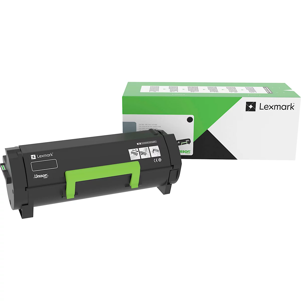 Toner original Lexmark 502UE, pack individuel, noir
