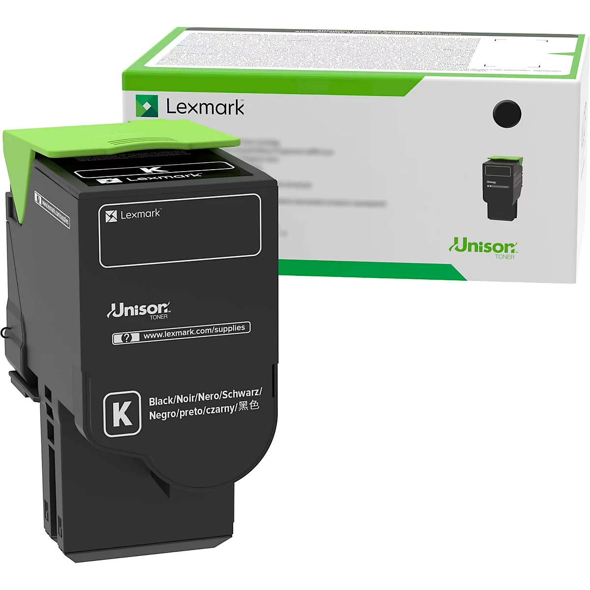 Toner original Lexmark 78C2UE, pack individuel, noir