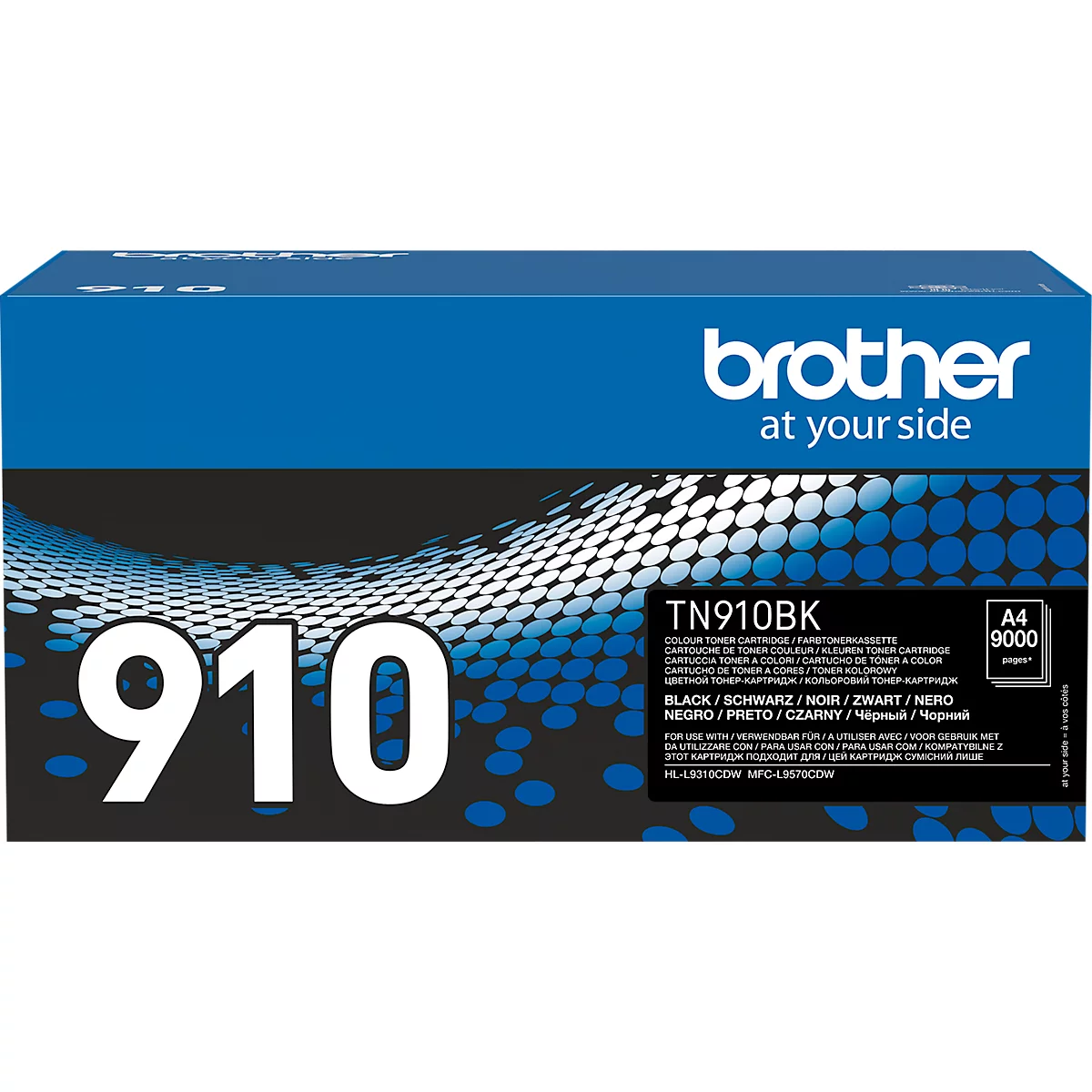 Tonercassette Brother TN-910BK, zwart