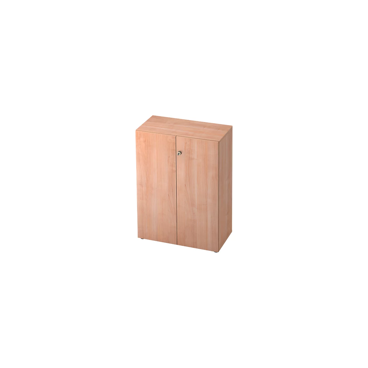 TOPAS LINE archiefkast, 3 dossierhoogtes, afsluitbare deuren, notendecor/noten decor