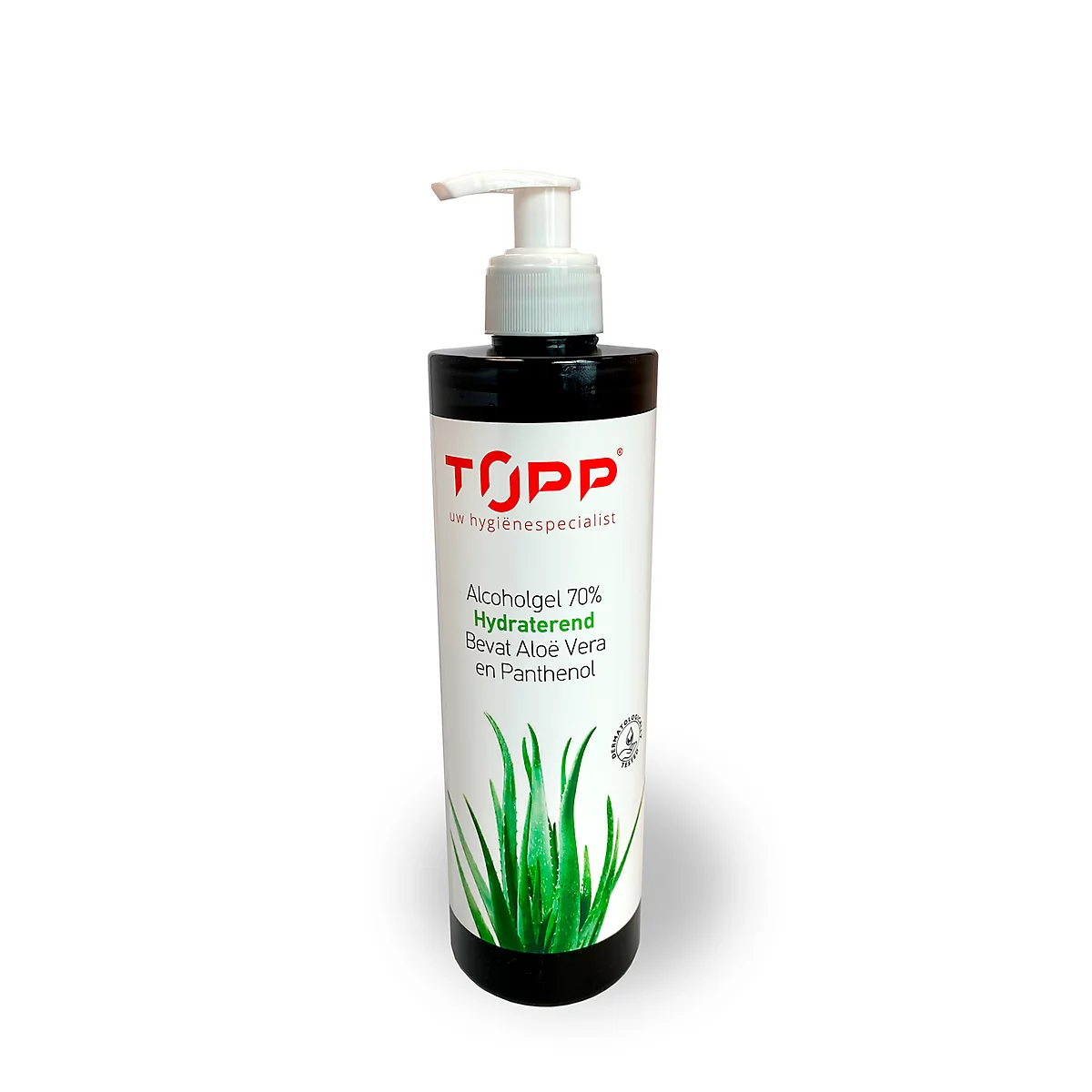 TOPP alcohol gel 70% met aloë vera en panthenol, 500 ml