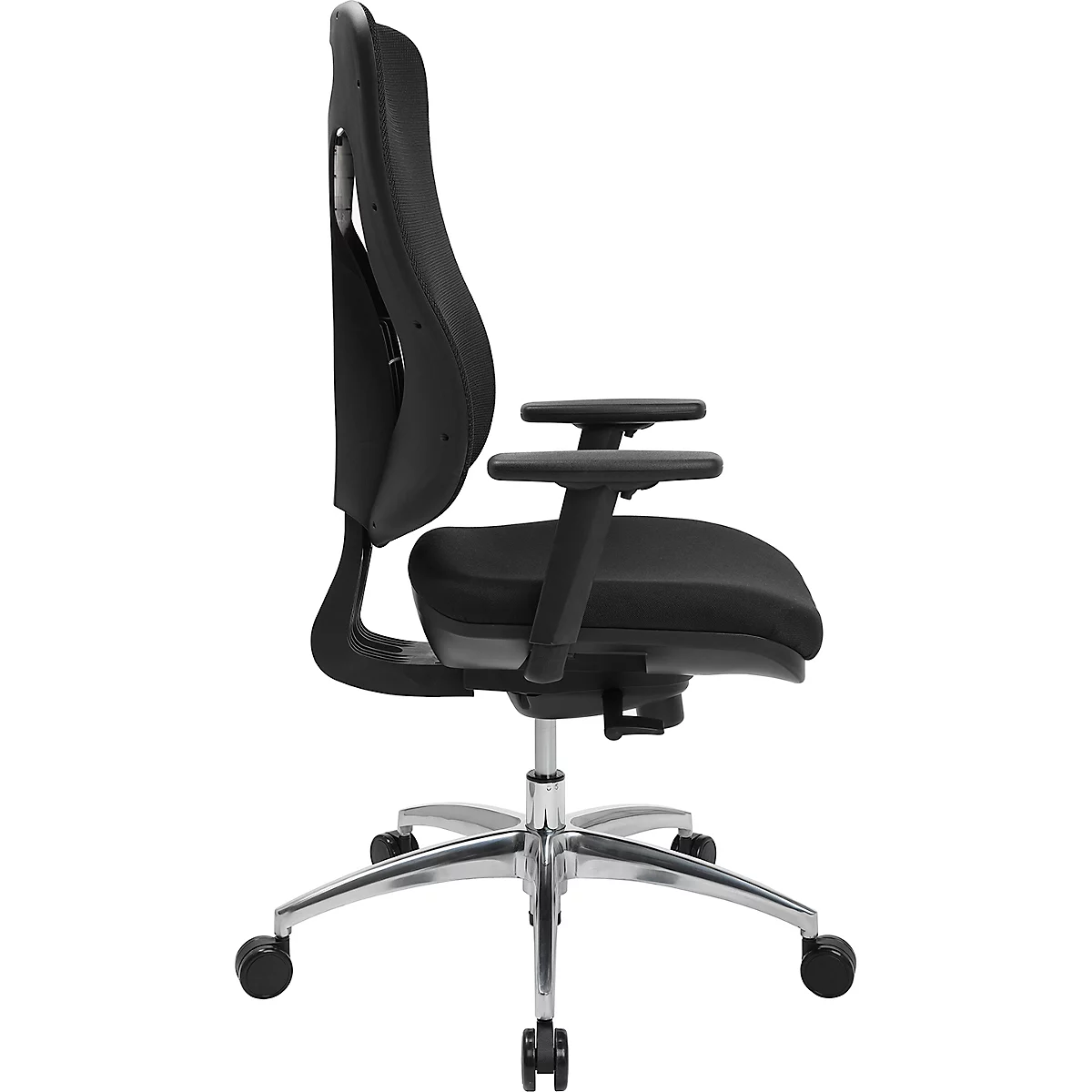 Topstar Bürostuhl Net Pro 100, mit Armlehnen, Punktsynchronmechanik