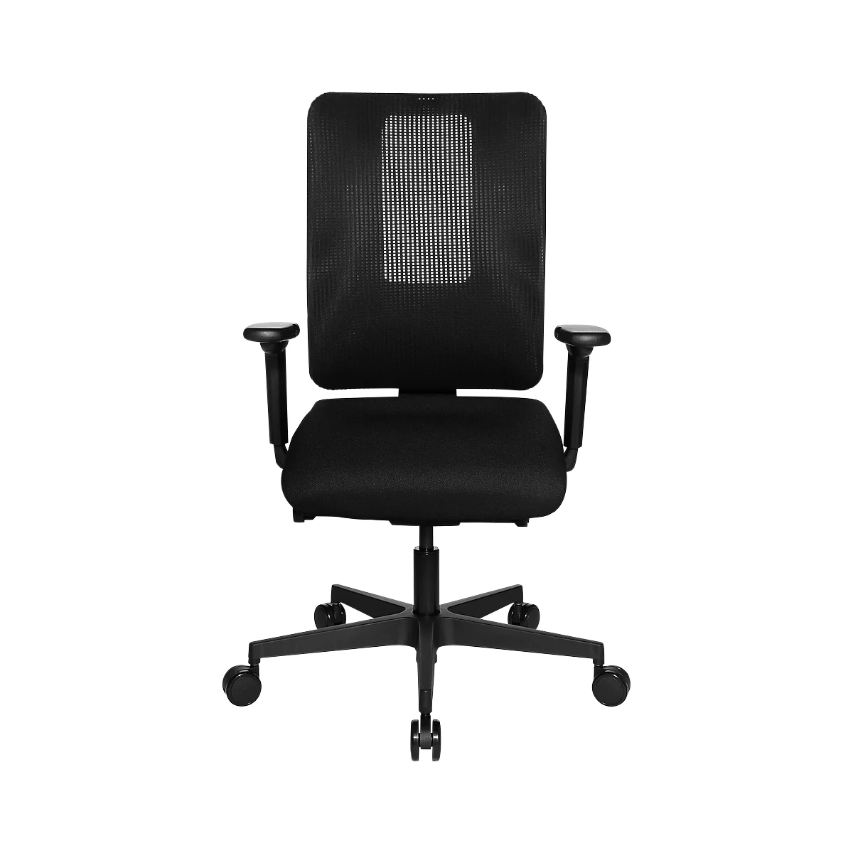 Topstar Bürostuhl SITNESS OPEN X, mit Armlehnen, 3D-Synchronmechanik, Muldensitz, Netzrücken, schwarz/schwarz