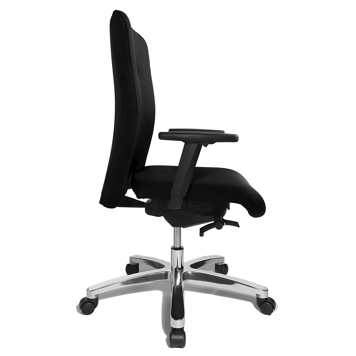 Topstar bureaustoel XXL Big Star, synchroonmechanisme, met armleuningen, hoogte rugleuning 600 mm