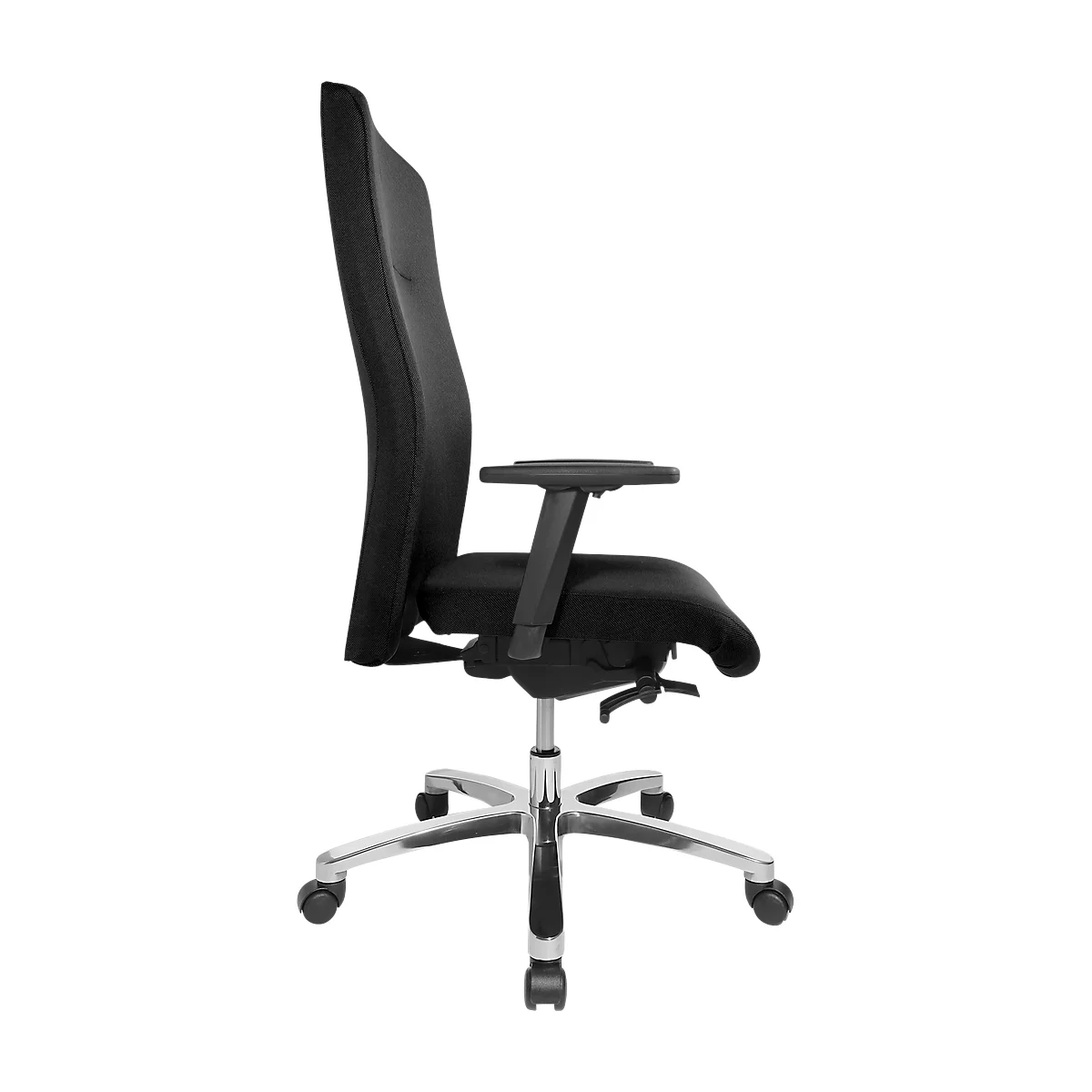 Topstar bureaustoel XXL Big Star, synchroonmechanisme, met armleuningen, hoogte rugleuning 700 mm