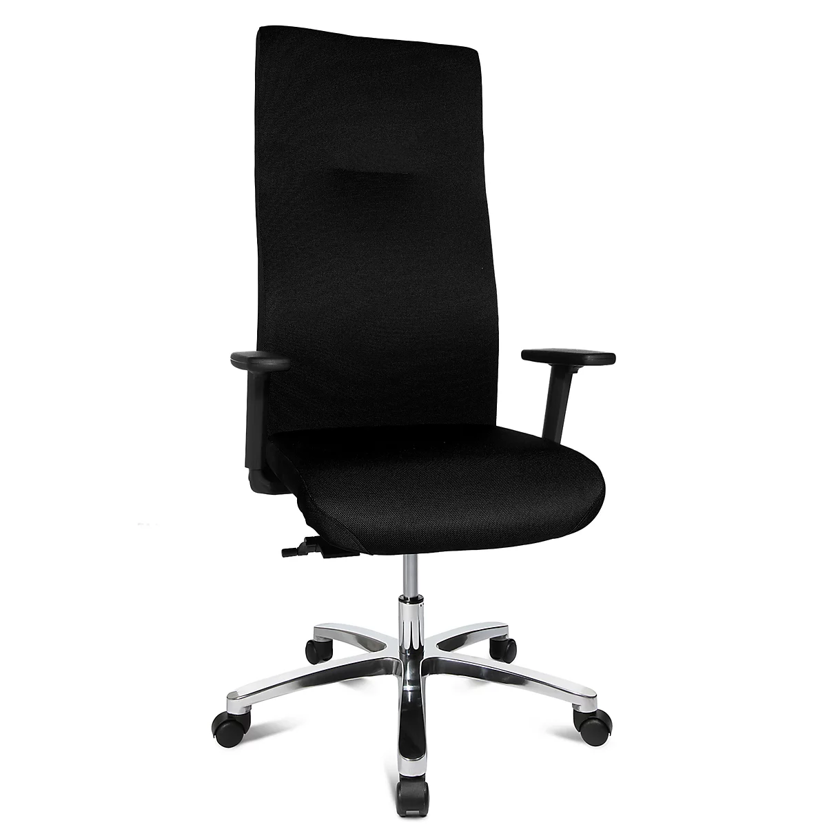 Topstar bureaustoel XXL Big Star, synchroonmechanisme, met armleuningen, hoogte rugleuning 800 mm