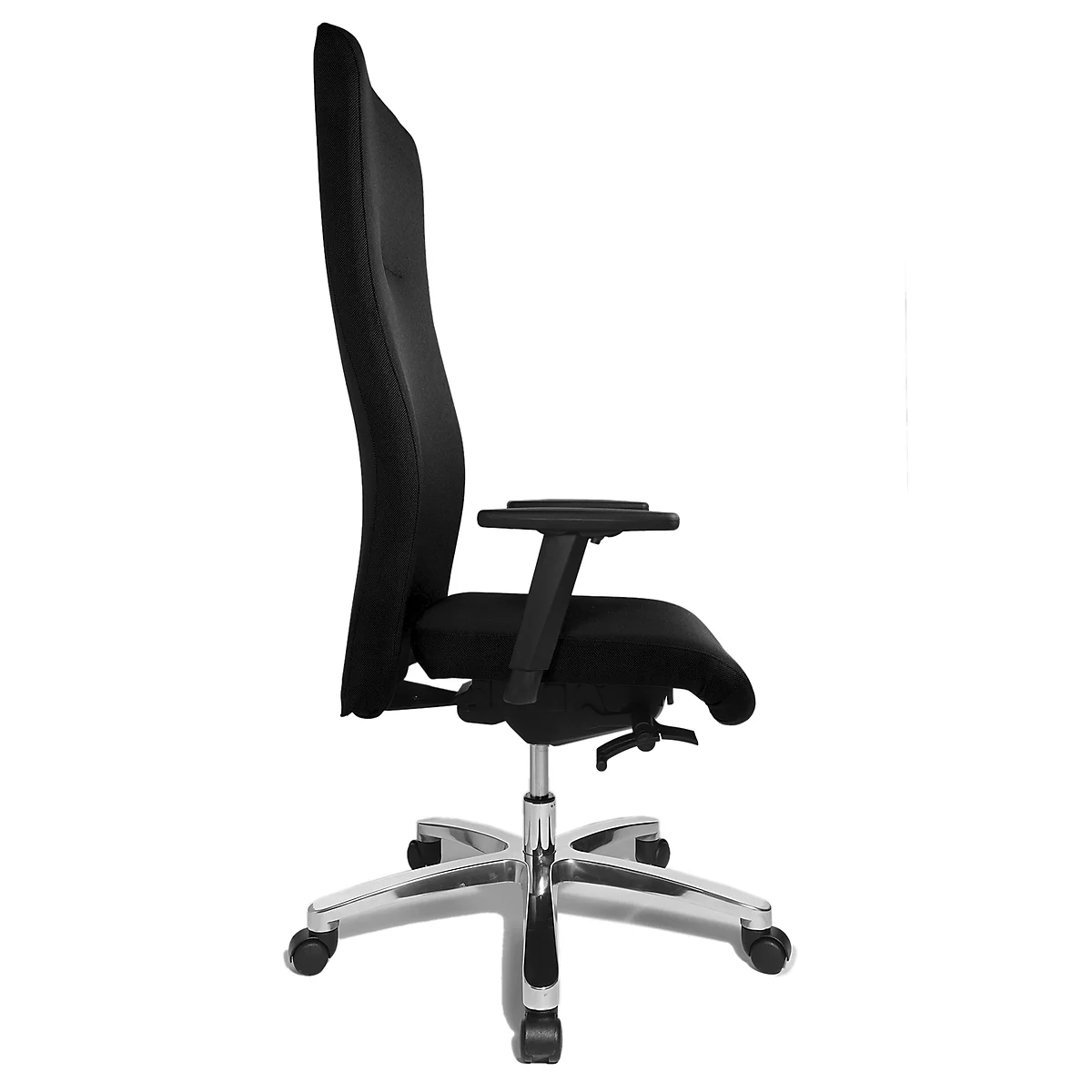 Topstar bureaustoel XXL Big Star, synchroonmechanisme, met armleuningen, hoogte rugleuning 800 mm