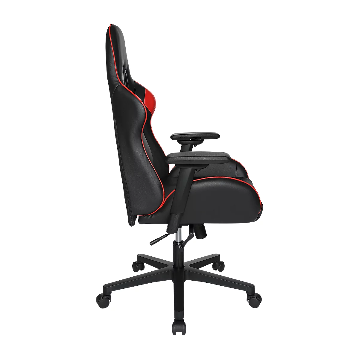 Topstar Gaming Chair Speed Chair 2, avec accoudoirs, mécanisme de basculement 3D, siège multicouche, appuie-tête, noir rouge/noir