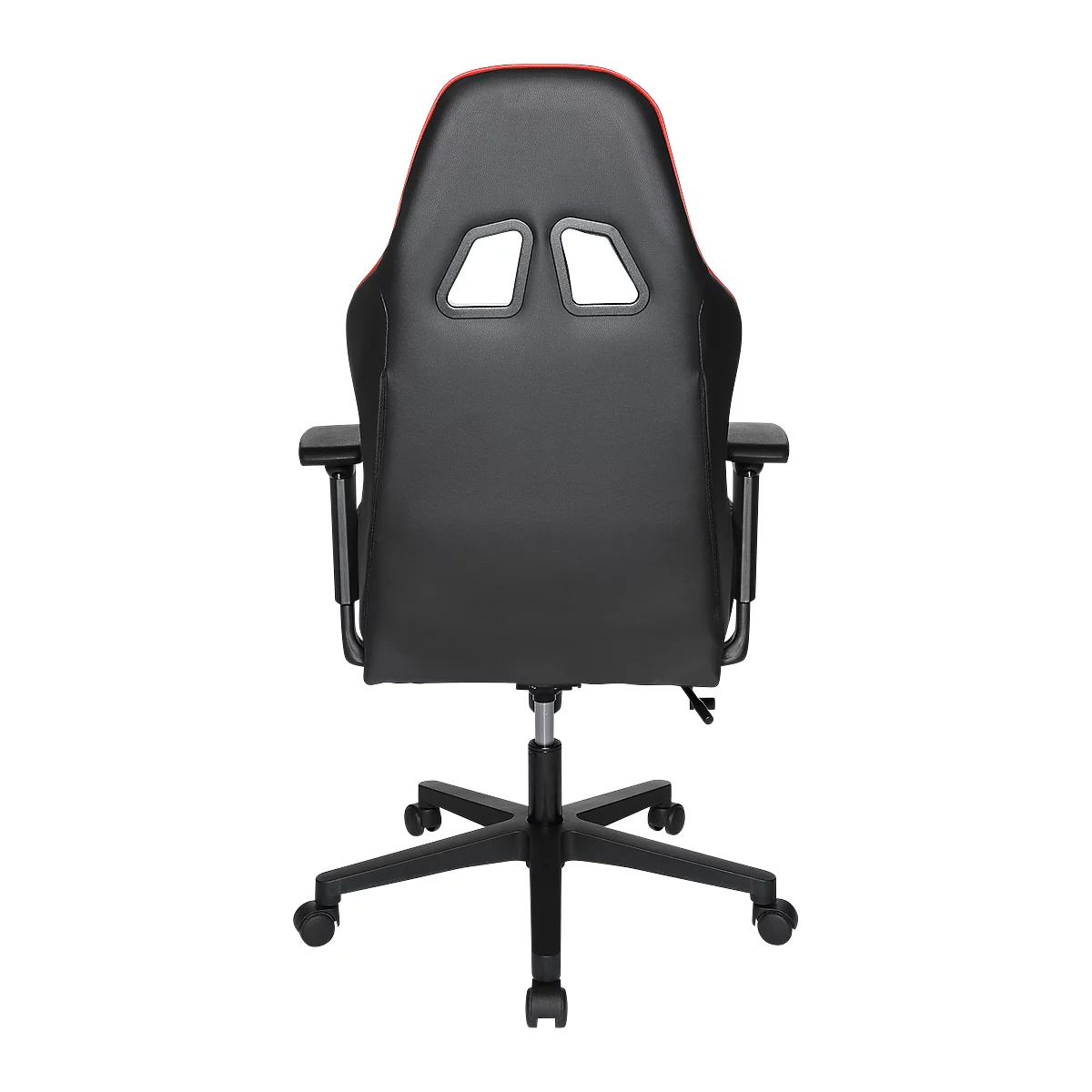 Topstar Gaming Chair Speed Chair 2, avec accoudoirs, mécanisme de basculement 3D, siège multicouche, appuie-tête, noir rouge/noir