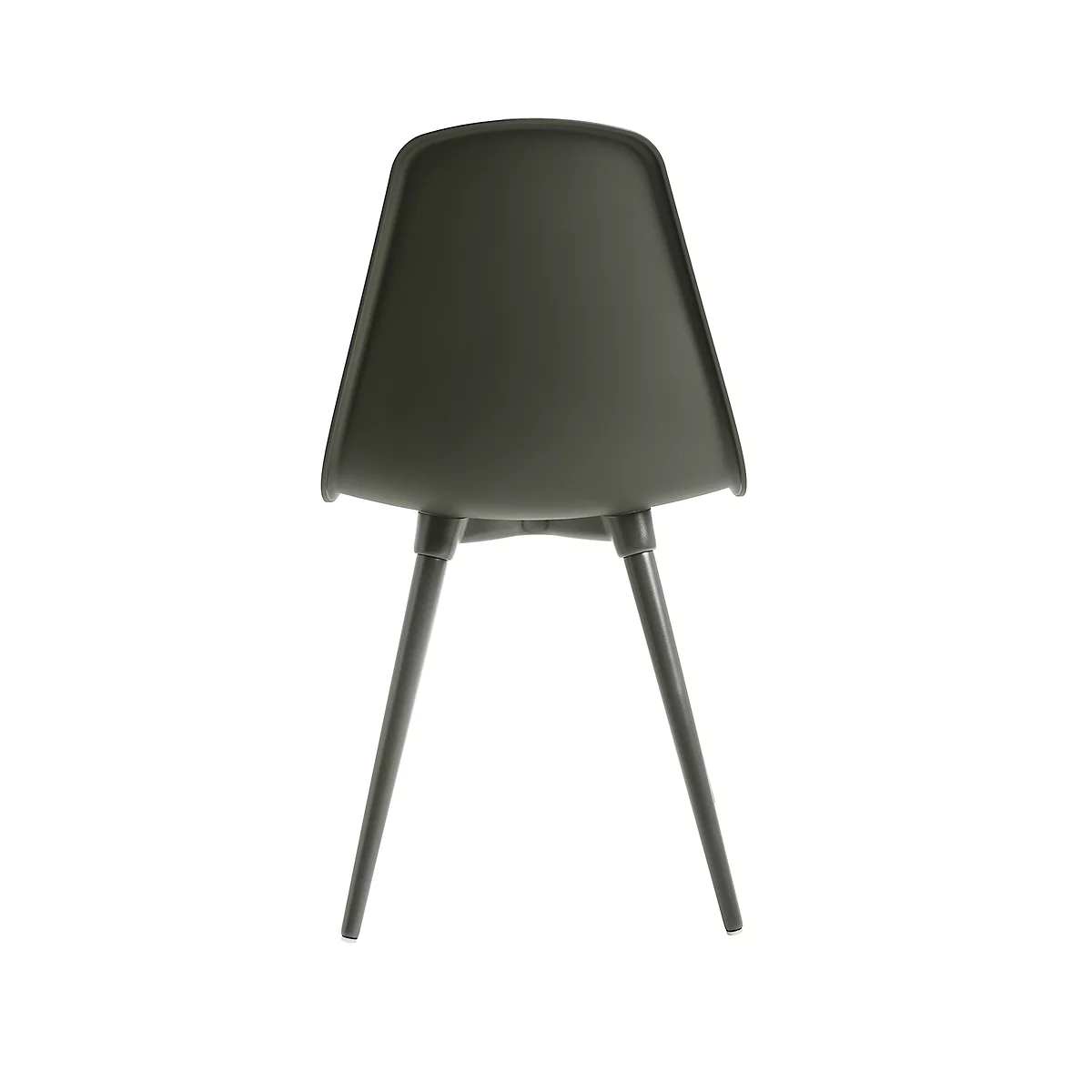 Topstar® T 2020 kuipstoel, 4-poot, desinfectiebestendig, zonder armleuningen, grijs/grijs