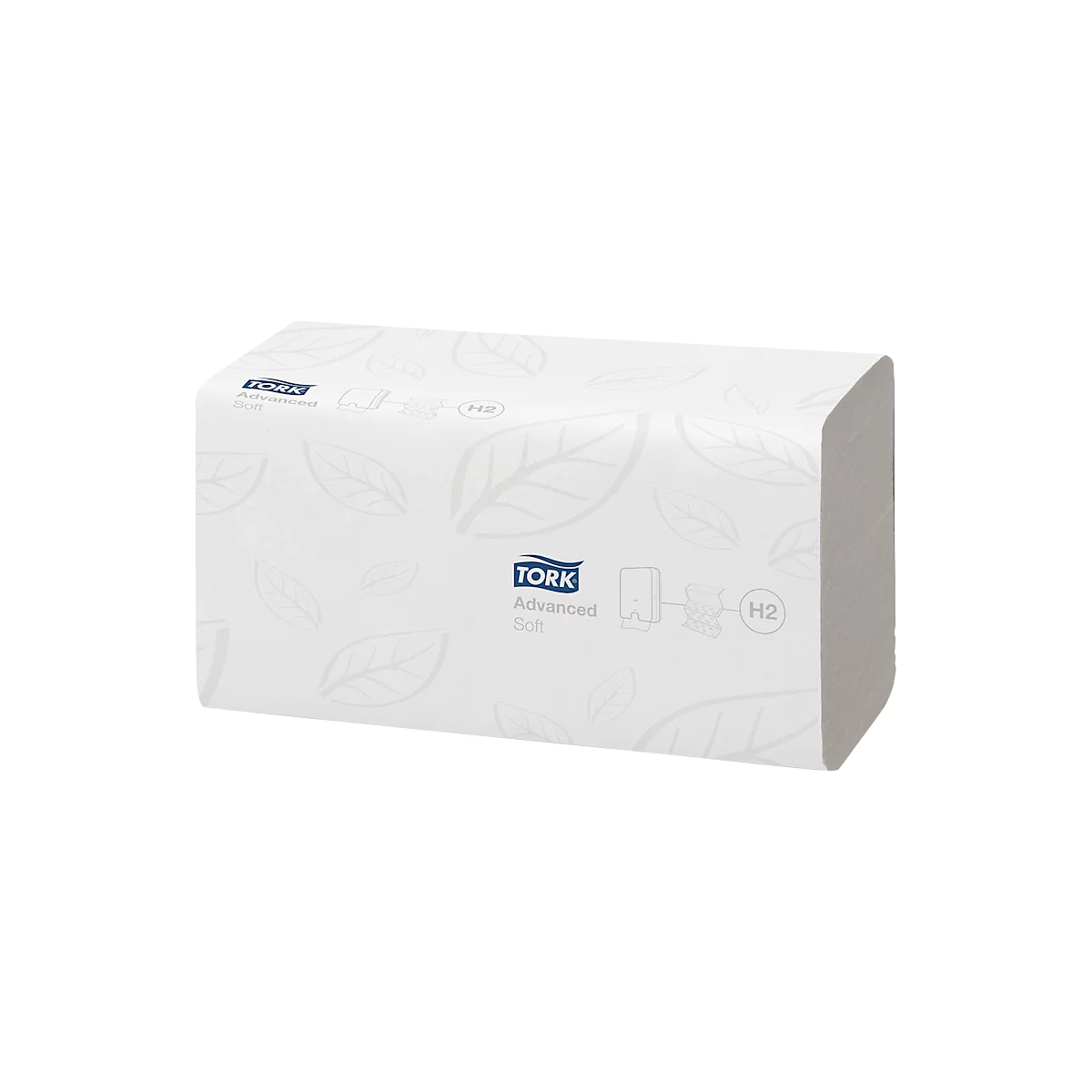 Tork® Essuie-mains Multifold Xpress 120389, 2 plis, système d'essuie-mains Multifold H2, L 260 x l 210 mm, 21 paquets de 180 (3780 essuie-mains), blanc