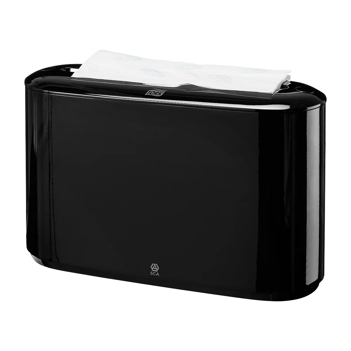Tork® Spender Xpress® 552208, für Interfold-Handtücher, Einzeltuchentnahme, LED-Füllstandanzeige, Kunststoff, weiß