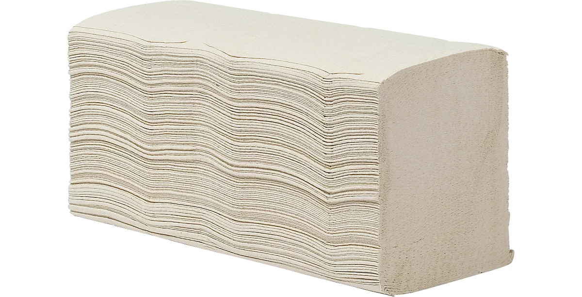 Tork® toallas plegables 66424, 2 capas, plegado en zig-zag, paquete de 15 á 250 hojas (3750 toallas), blanco natural