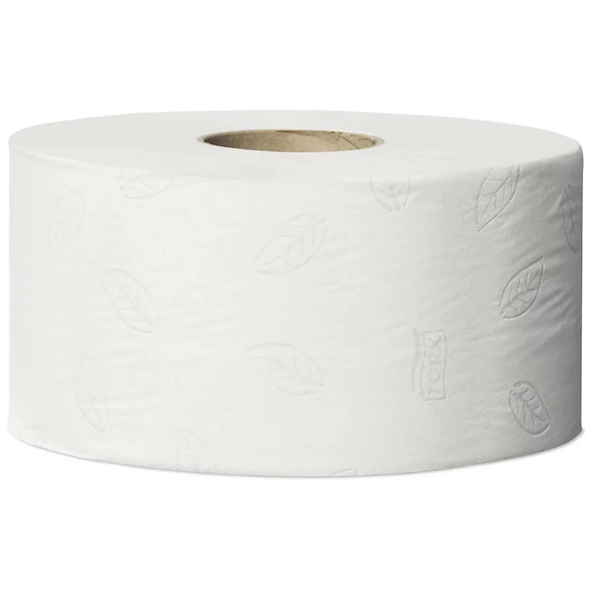Tork® Toiletpapier Mini Jumbo Advanced 120280, 2-laags, met reliëf, 12 rollen á 850 vel, wit