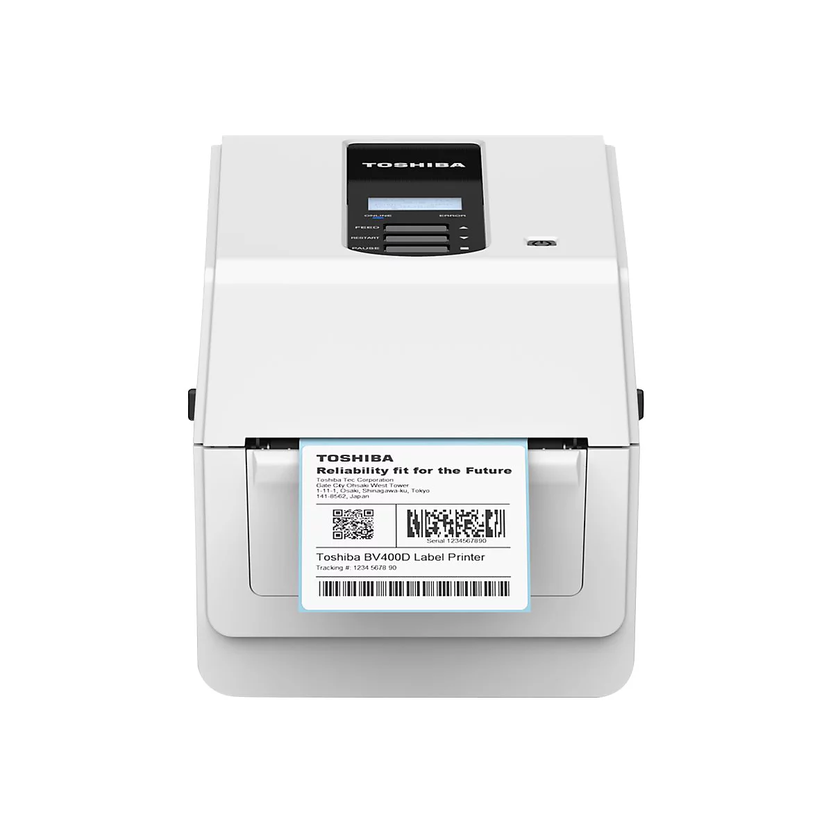 Toshiba TEC BV410D - Etikettendrucker - Thermodirekt - Rolle (11,8 cm) - 203 dpi - bis zu 177.8 mm/Sek.
