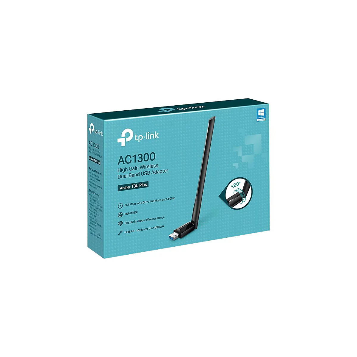 TP-Link Archer T3U Plus - Netzwerkadapter - USB 3.0