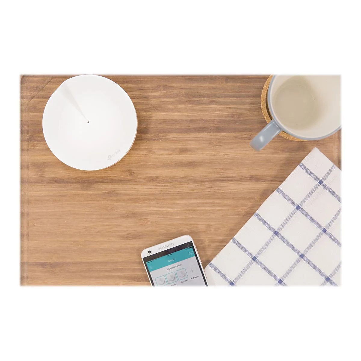 TP-Link DECO M5 - WLAN-System - bis zu 418 m² - Netz 1GbE - Wi-Fi 5 - Dual-Band (Packung mit 3)