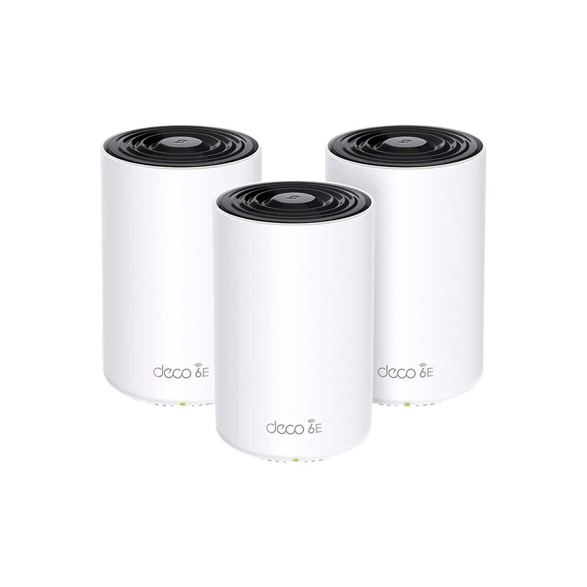 TP-Link Deco XE75 Pro V1 - WLAN-System - (3 Router) - bis zu 669 m² - Netz 1GbE, 2.5GbE - Wi-Fi 6E