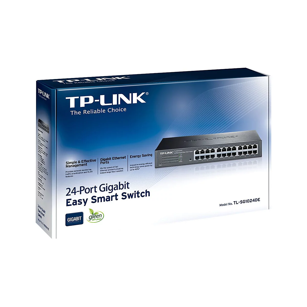 TP-Link JetStream TL-SG1024DE - Switch - 24 Anschlüsse - an Rack montierbar
