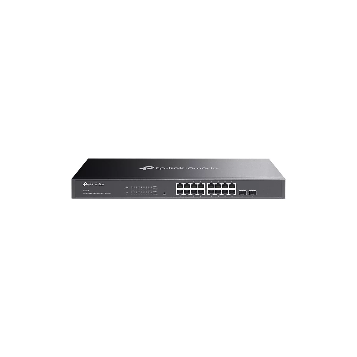TP-Link JetStream TL-SG2218 - V1 - Switch - 16 Anschlüsse - Smart - an Rack montierbar