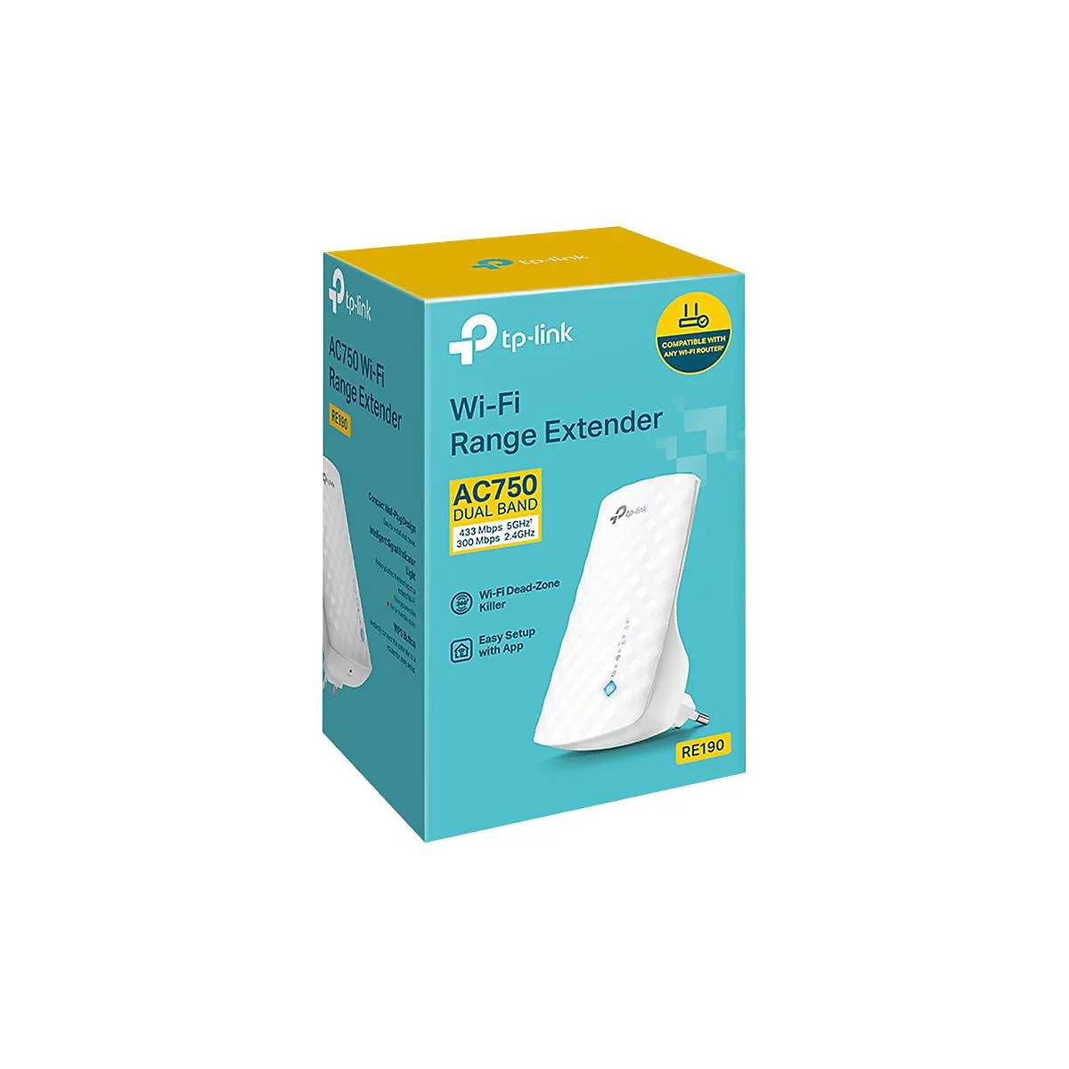 TP-Link RE190 - Wi-Fi-Range-Extender - Wi-Fi 5