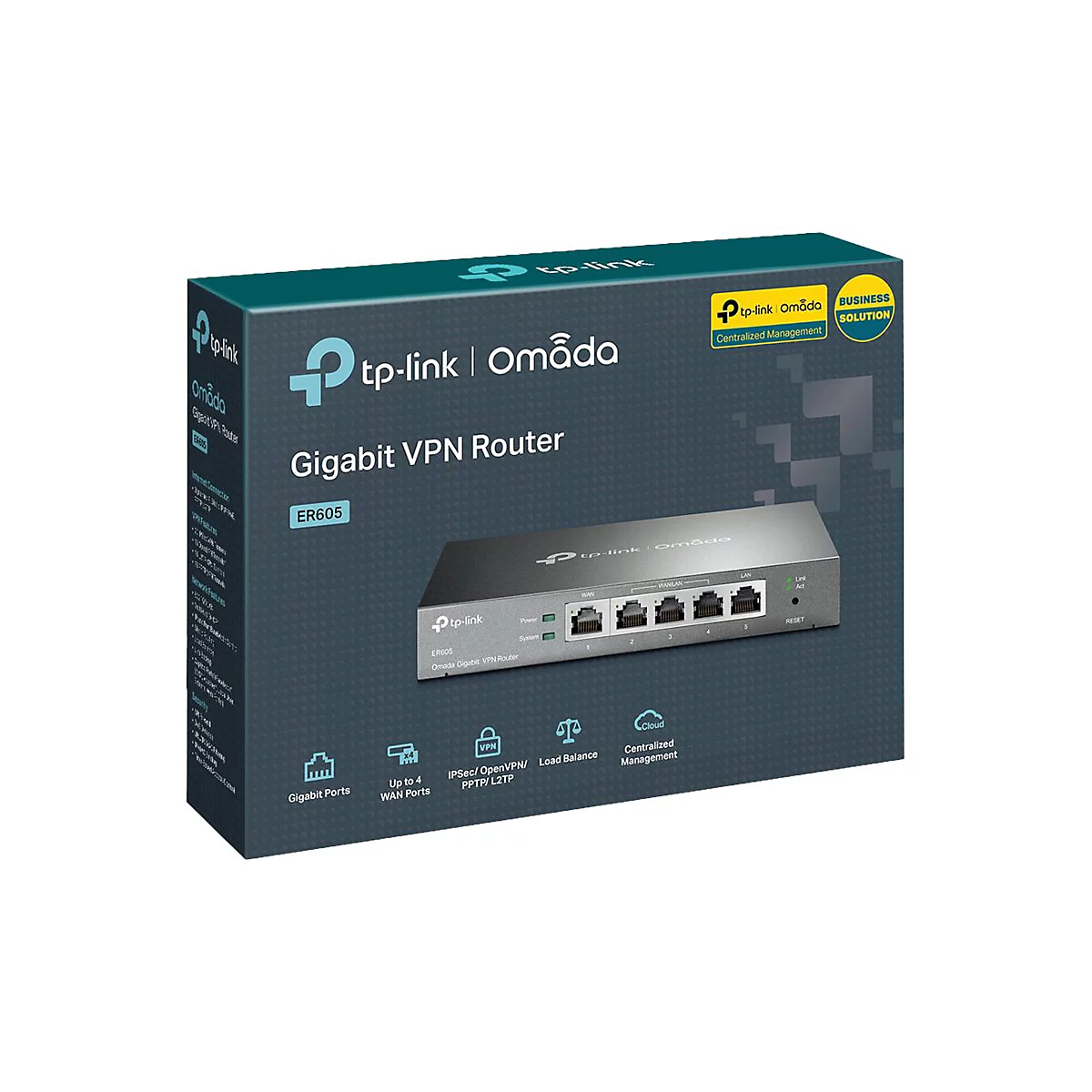 TP-Link SafeStream TL-R605 - Router - Desktop