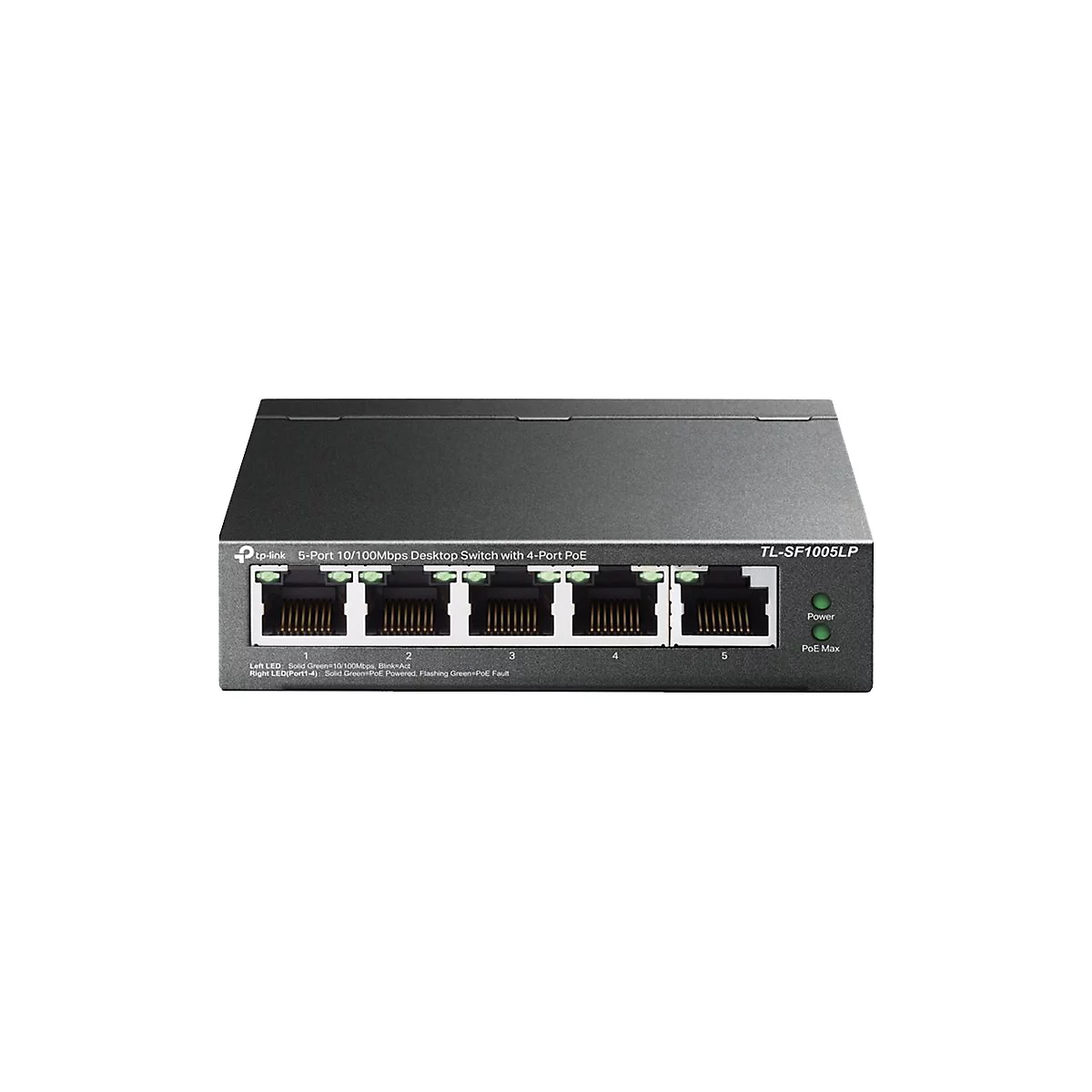 TP-Link TL-SF1005LP - V1 - Switch - 5 Anschlüsse - unmanaged